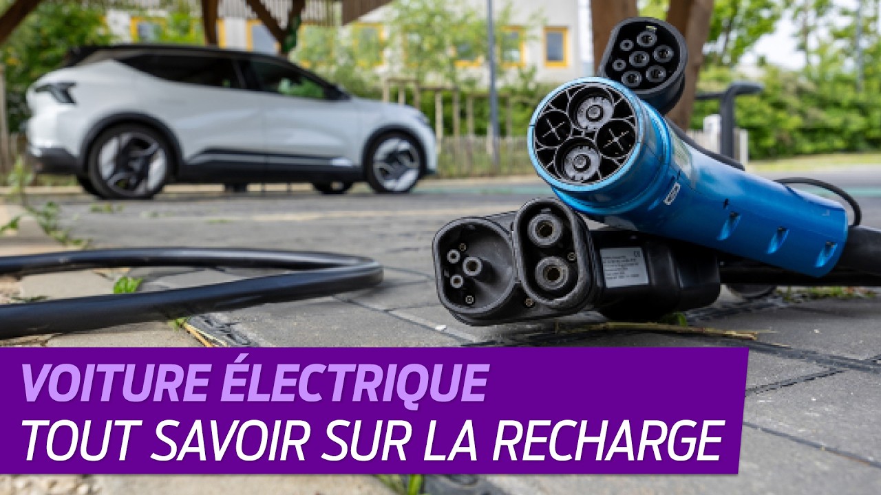 Voiture électrique. TOUT SAVOIR sur la recharge à domicile et sur les bornes !