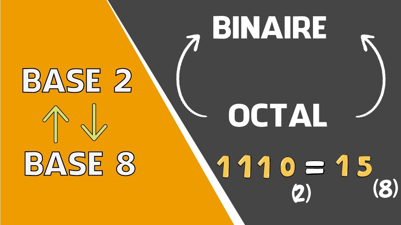 Conversion Octal Binaire et Binaire Octal