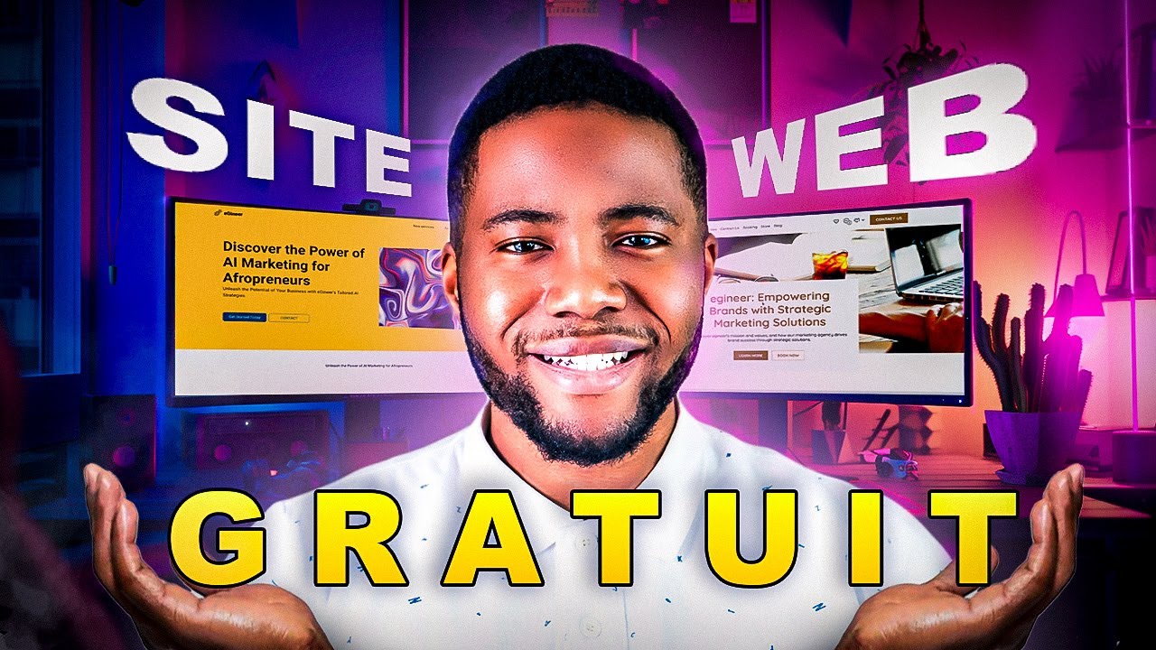 Créer un Site Web Pro GRATUITEMENT en 3 Minutes avec l'IA