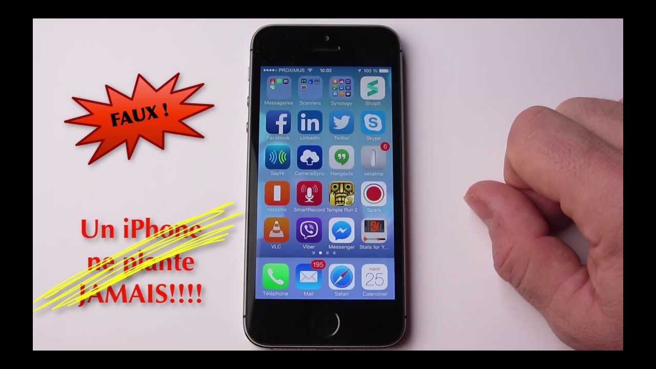 Redémarrer son iPhone - Tuto Respring restart iOS