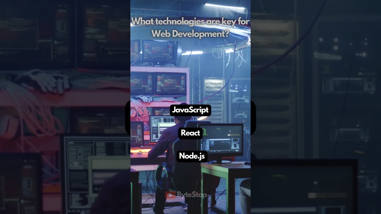 What technologies are key for Web Development?