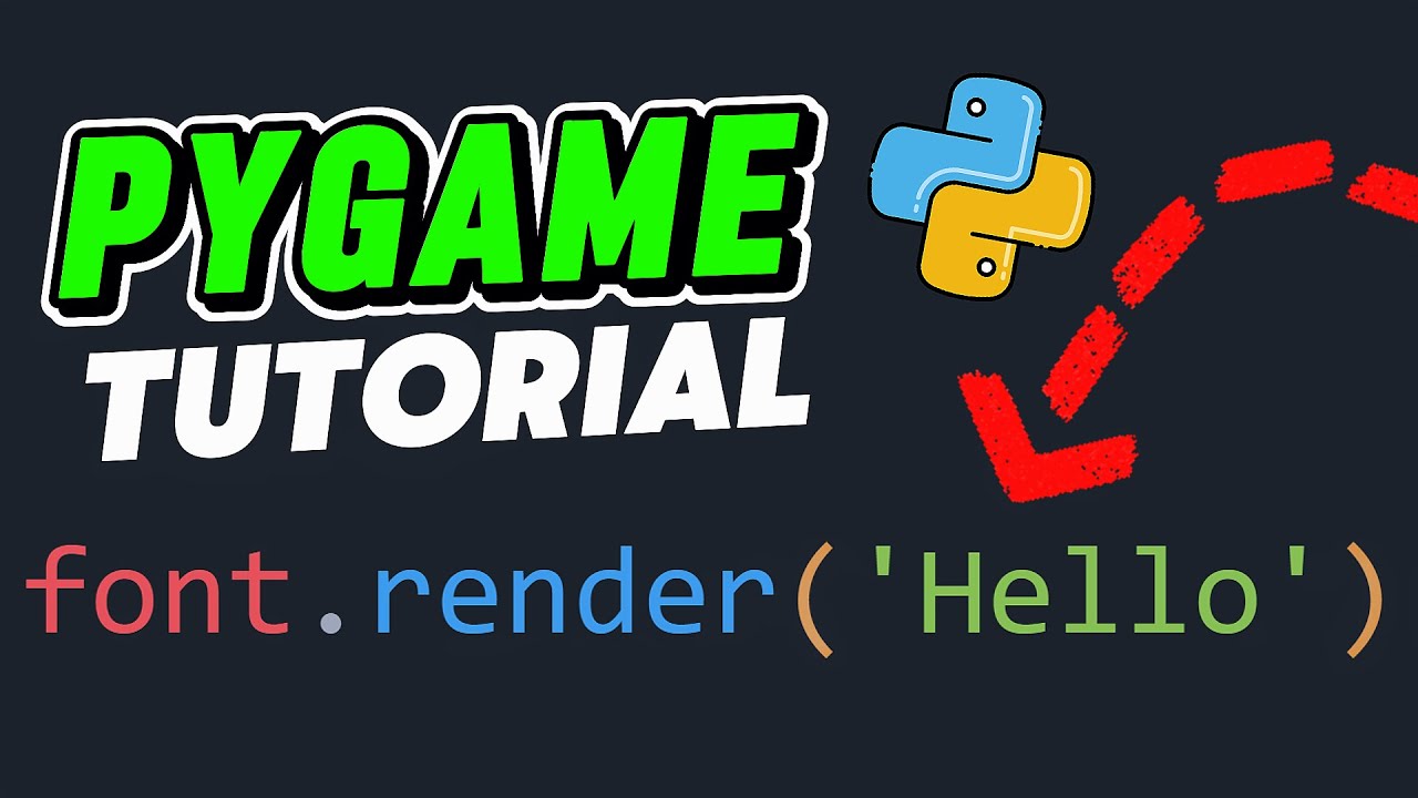 Make Text Move – Lesson 7 | Pygame Tutorial for Beginners