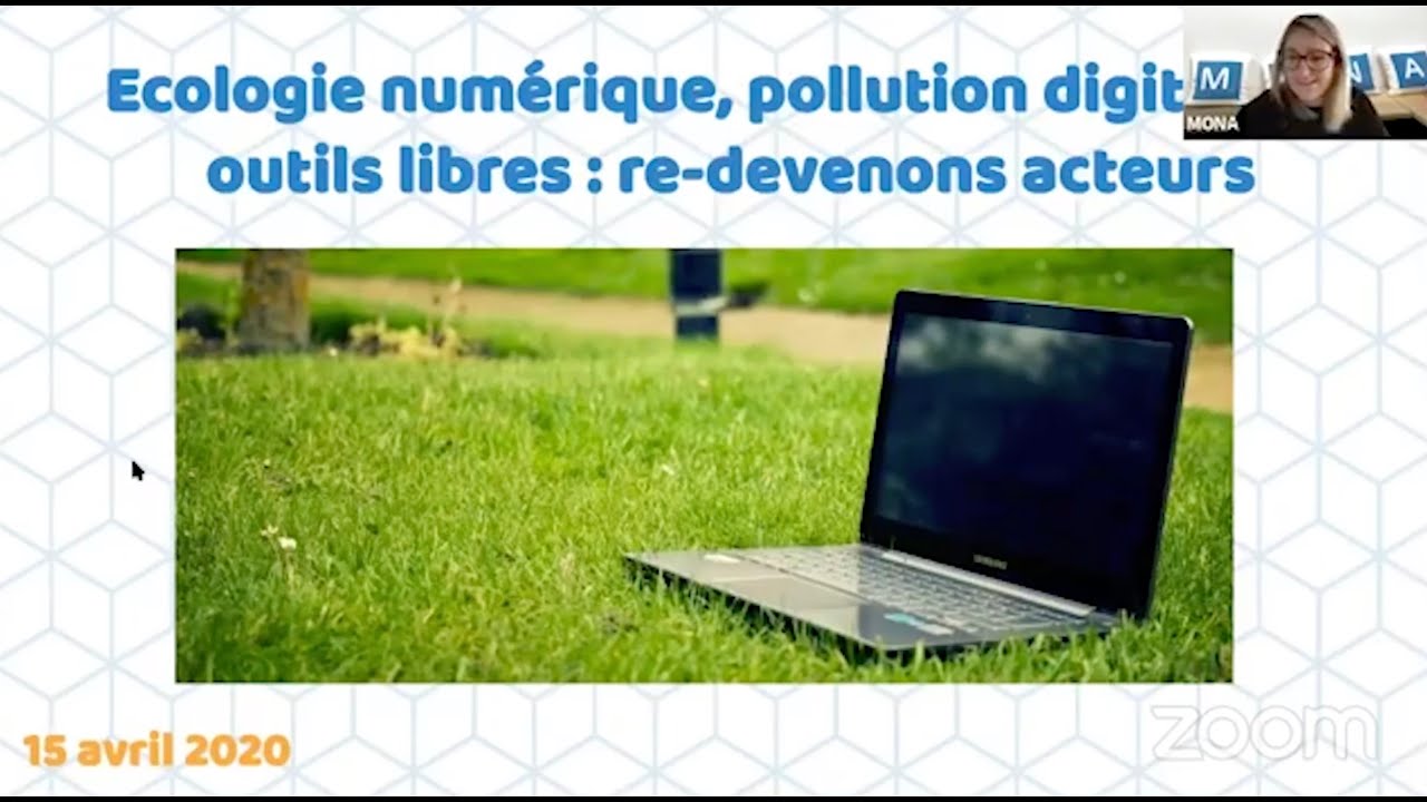 Webséminaire Ecologie numérique, pollution digitale et outils libres : re-devenons acteurs