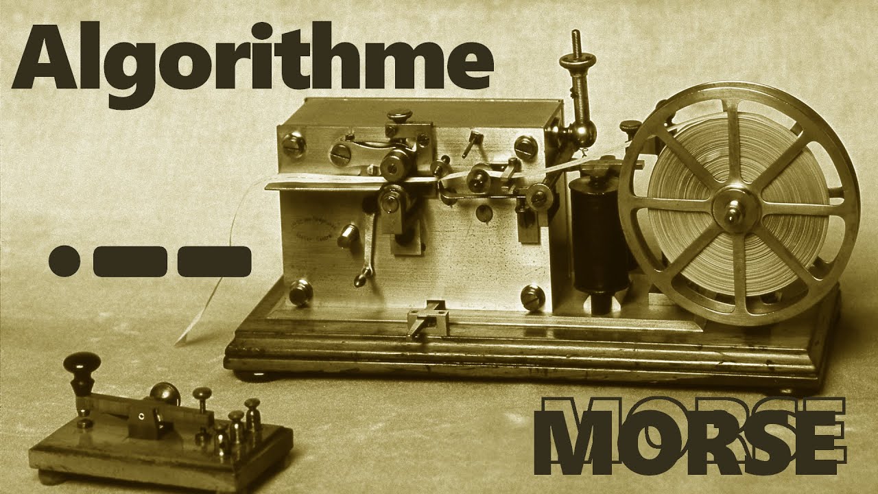 💻 Algorithme pour décoder et encoder du Morse !