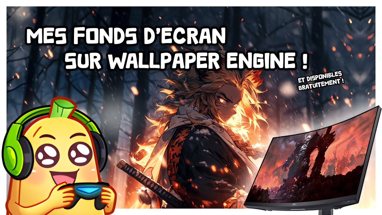 J'anime et partage des fonds d'écrans sur Wallpaper Engine ! - Partie 2/2