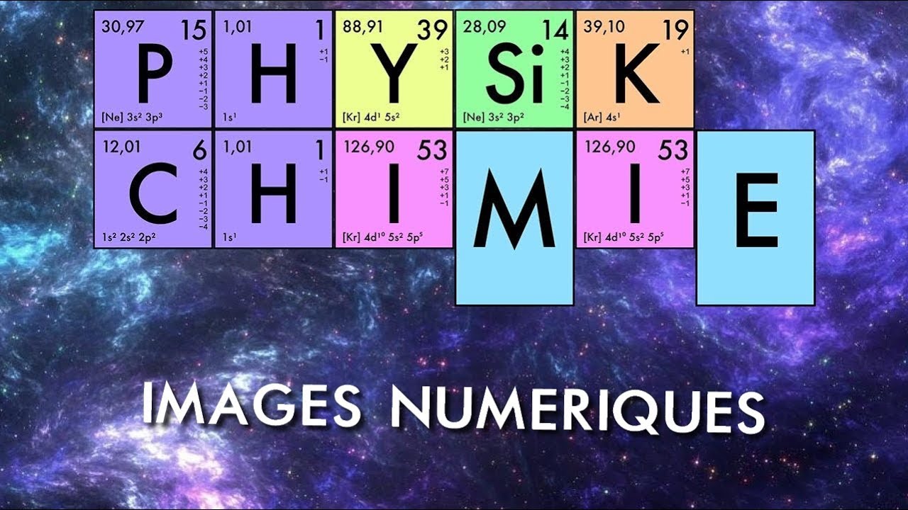 Physique-Chimie - Images numériques