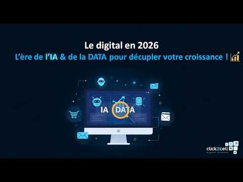 Les tendances du digital et e-commerce en 2026 : IA, data & GEO - Click2Cell
