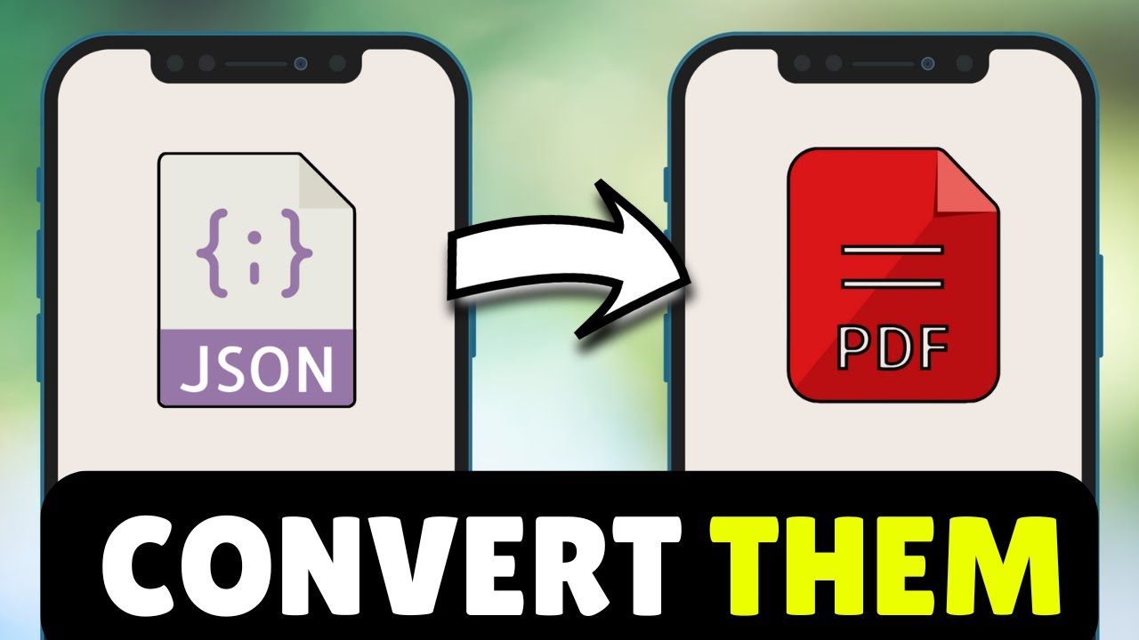 How To Convert JSON File To PDF File (2025) - Fix PDF File Showing Error (Computer/Mobile)