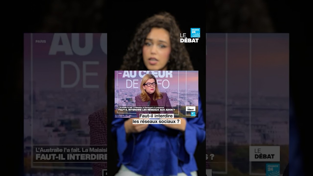 Interdire les réseaux sociaux aux jeunes ? • FRANCE 24