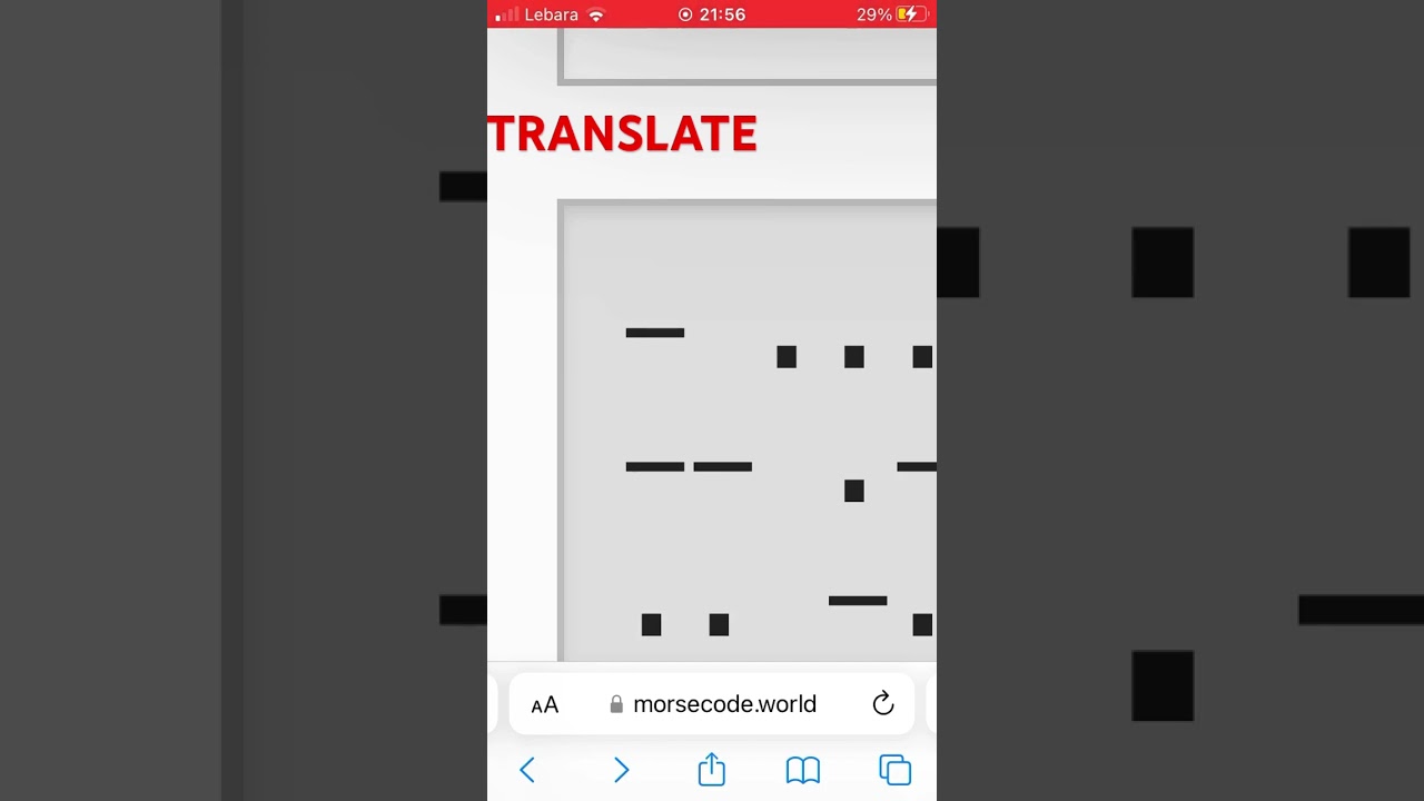 Morse code #morse #morsecode #translate