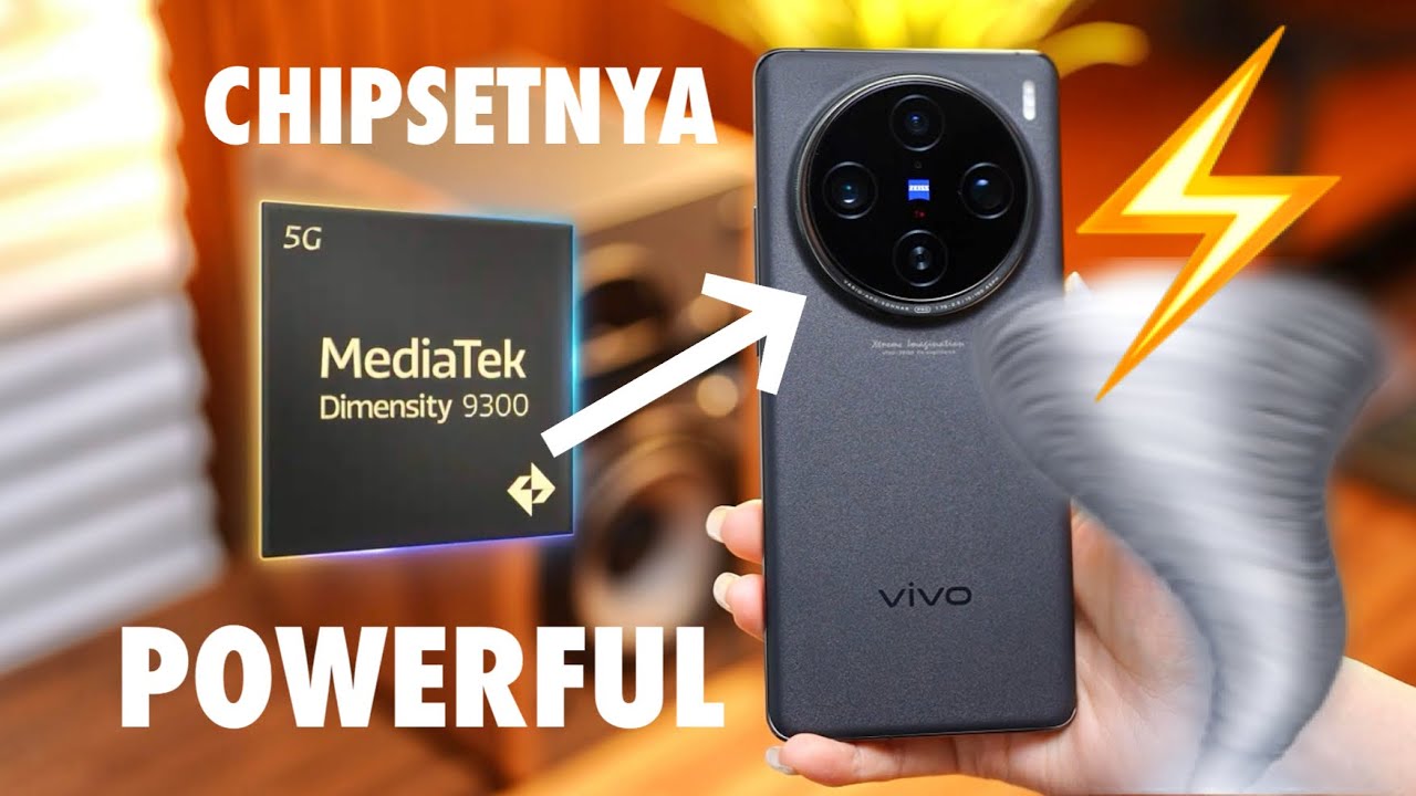 MediaTek Dimensity 9300 Gahar Banget! vivo X100 Pro Review (Performa & Kamera)