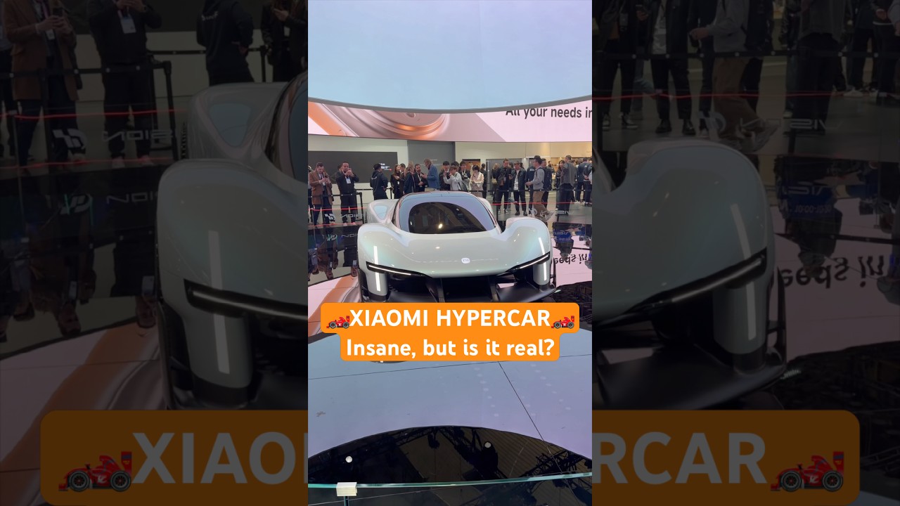 First look at real 350kmh Xiaomi Vision Gran Turismo hypercar 🏎️ coming to GT in September 🛞 #mwc