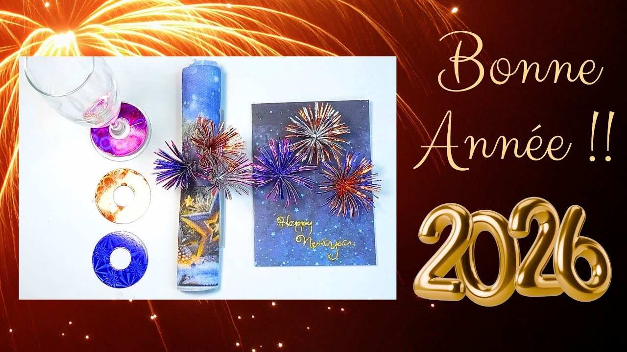 ✨ Idées Déco et une Carte de Vœux pour le Nouvel An ✨