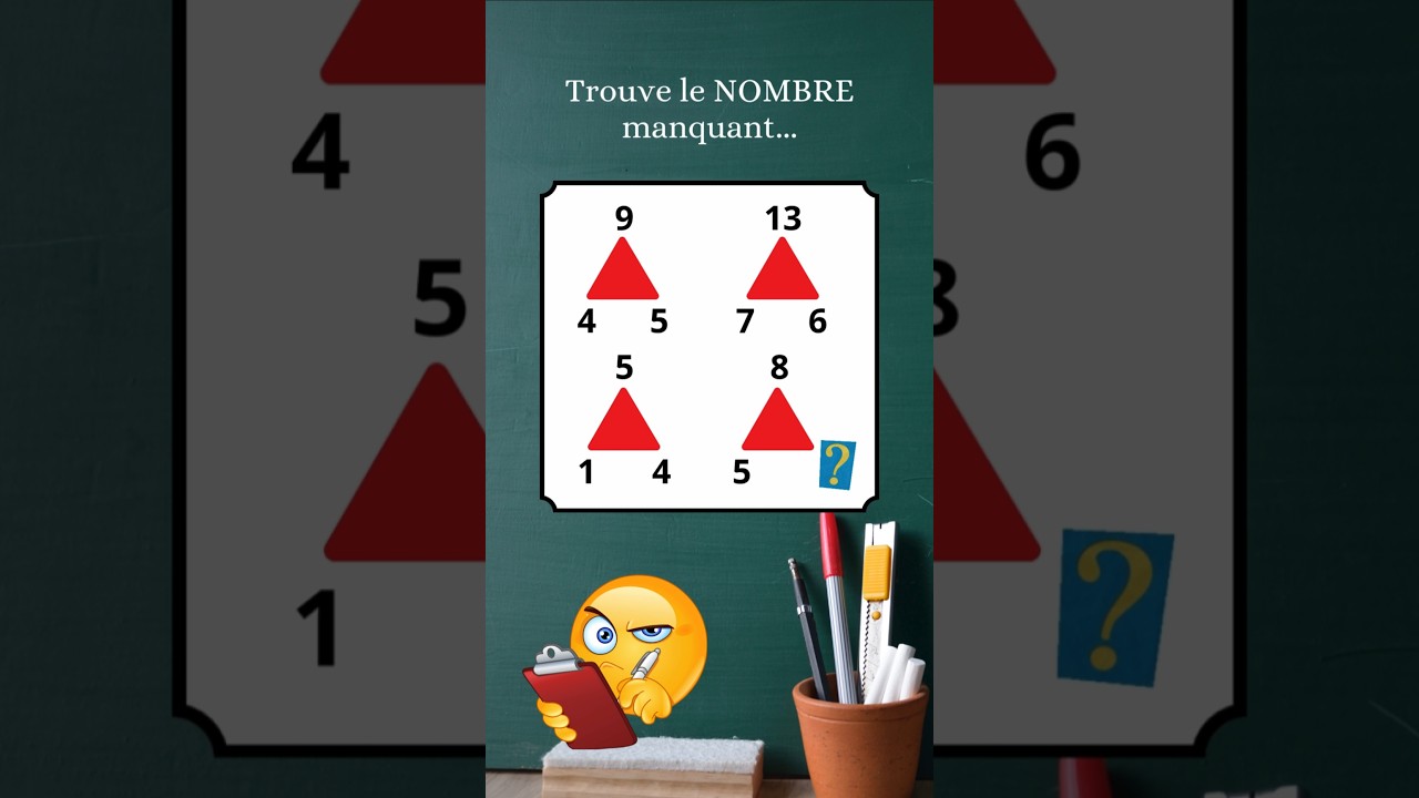 Test Psychotechnique: Logique Numérique 🔢#1 #testpsychotechnique #logiquenumérique #testdelogique