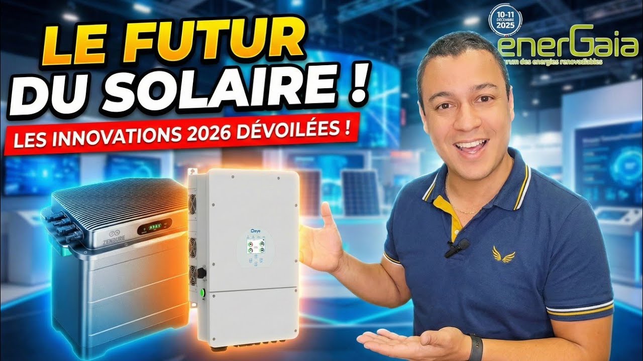 ENERGAÏA 2025 : Le FUTUR du Photovoltaïque est à Montpellier ! (Onduleurs, stockage… ça EXPLOSE !)🔥⚡