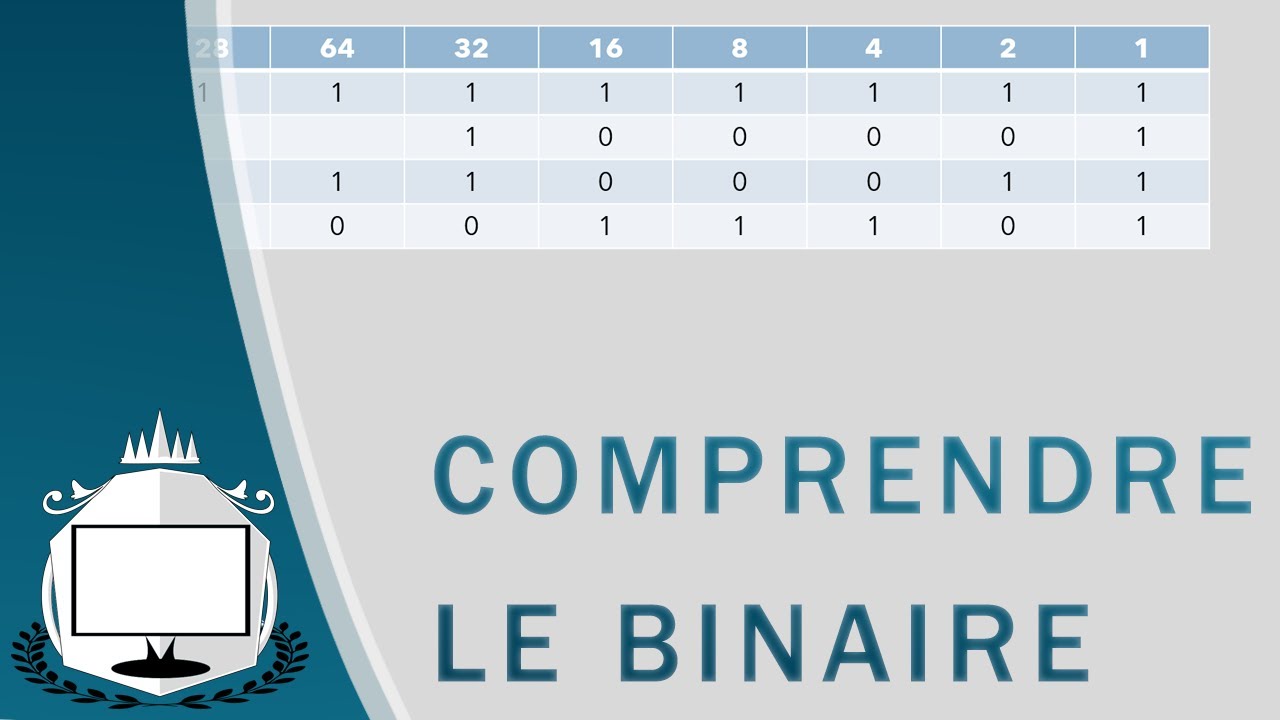 Comprendre le binaire (Compter et convertir)