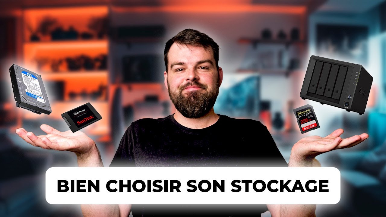Quelles SOLUTIONS de STOCKAGE choisir ? (Carte SD, SSD, NAS, Cloud)