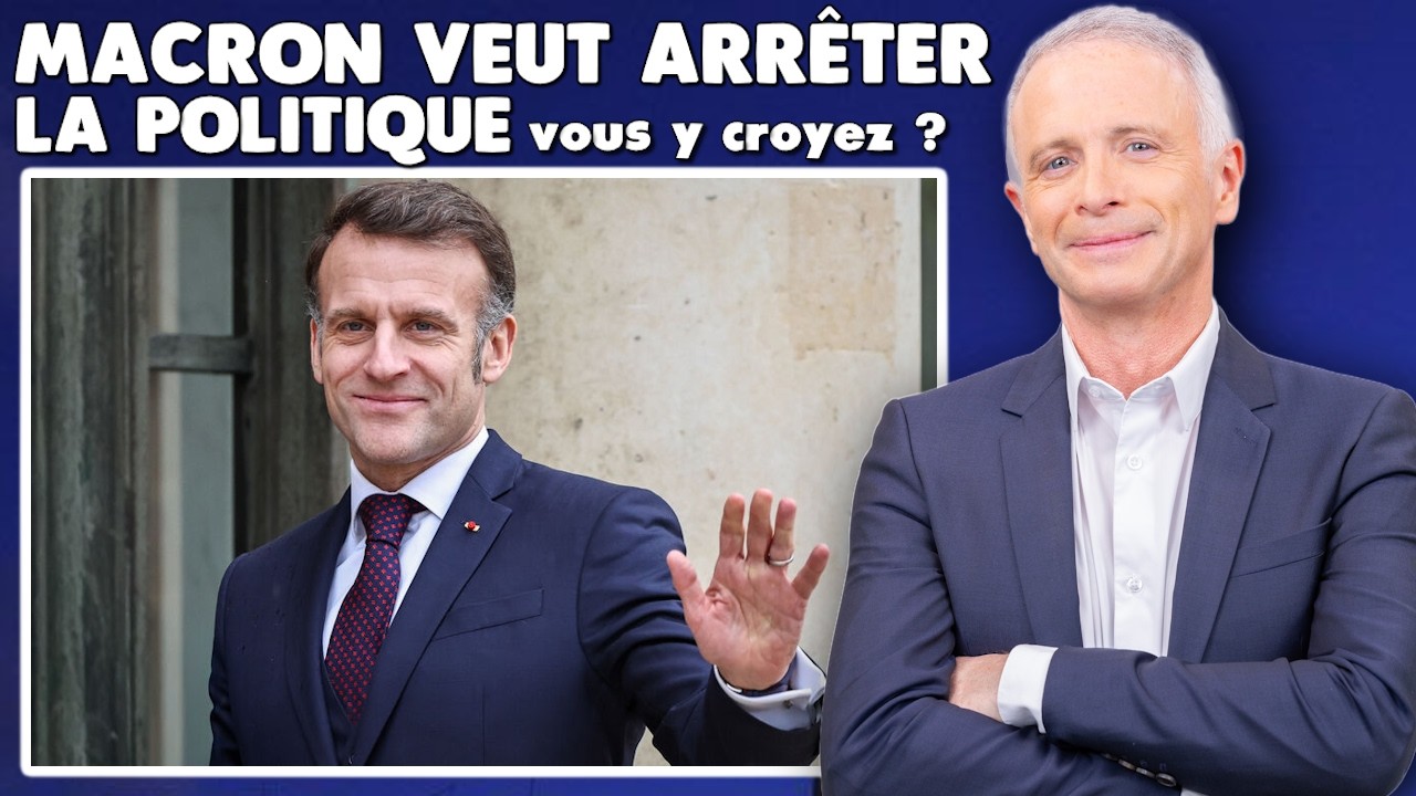 MACRON veut arrêter la politique - Samuel Etienne