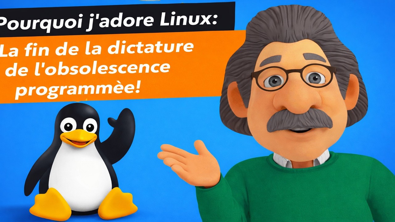 Pourquoi j'adore Linux ? La fin de la dictature de l'obsolescence programmée !