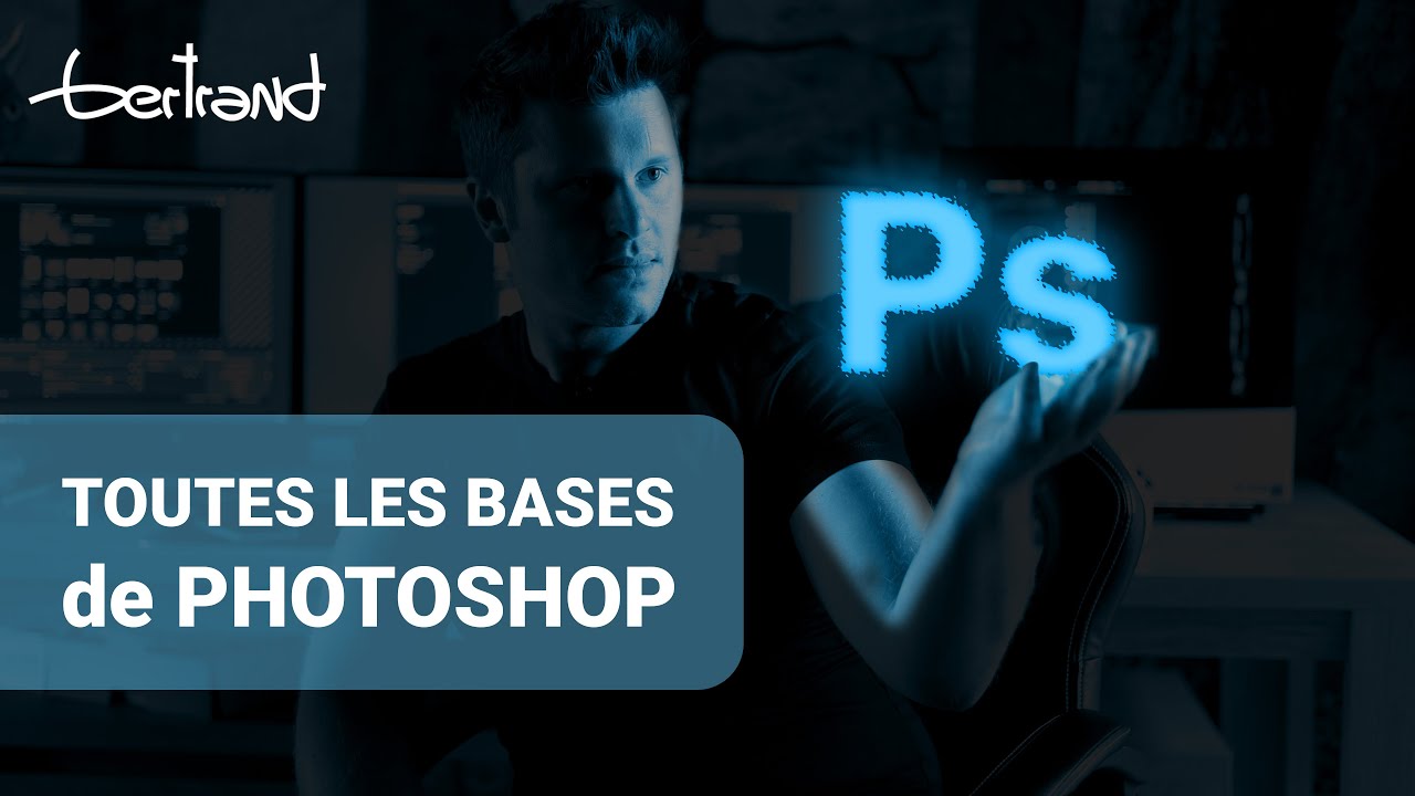 MEGA TUTO : Les BASES de PHOTOSHOP - 3H de formation gratuite pour débutant sur Photoshop 2025 !