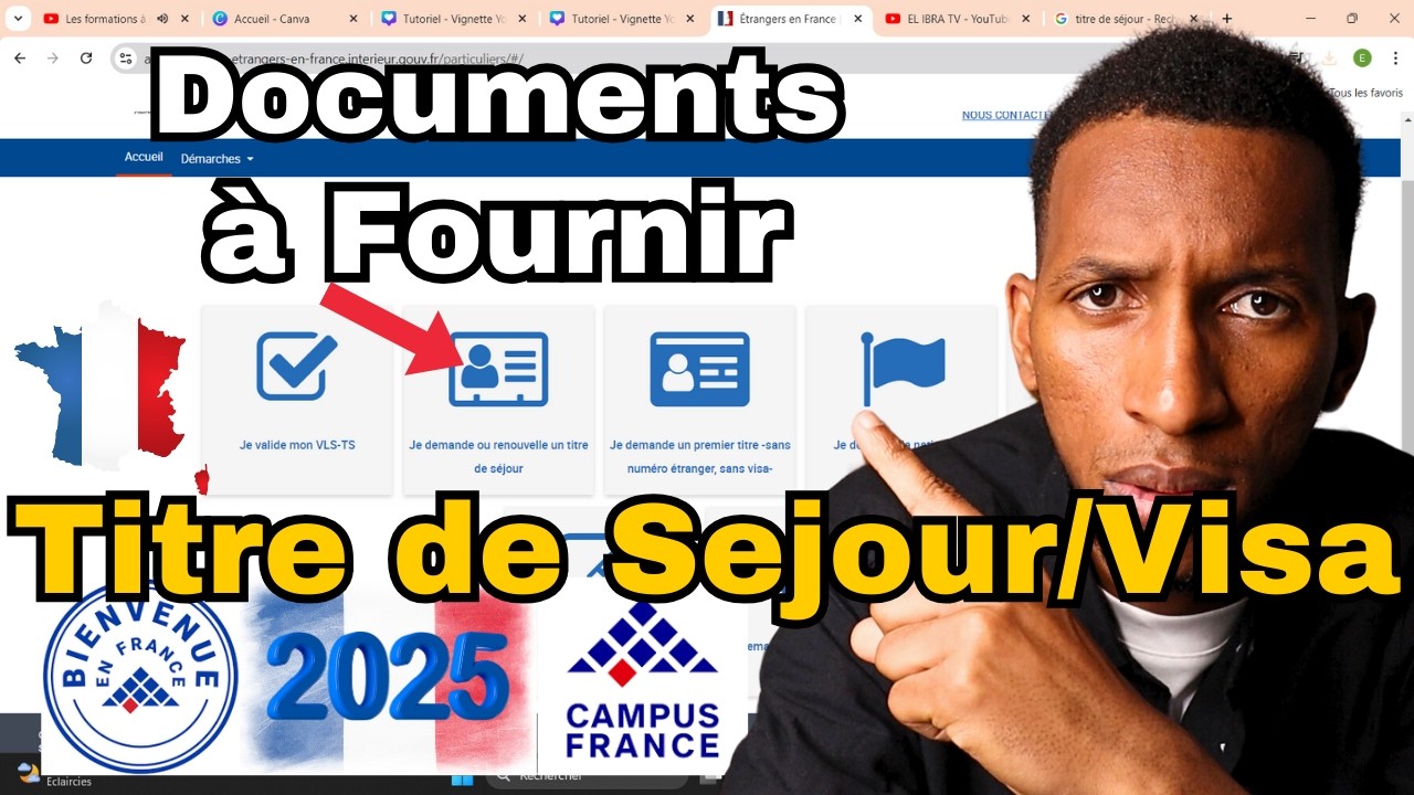 Demander un titre de séjour : Les documents à fournir pour renouveler un titre de séjour en France