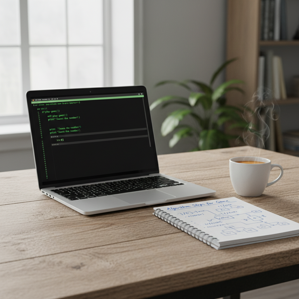 découvrez comment apprendre à programmer facilement le jeu du plus ou moins en python grâce à un guide pas à pas, idéal pour les débutants souhaitant s'initier à la programmation.