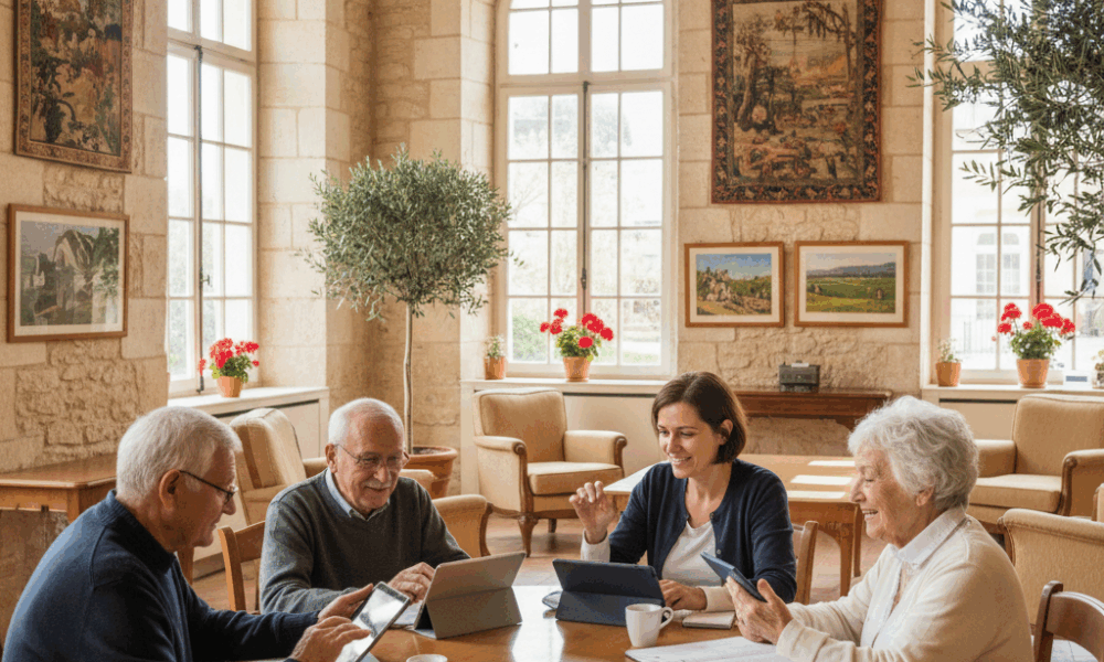 découvrez les ateliers numériques innovants à beaumont-de-lomagne, spécialement conçus pour les seniors afin de faciliter leur apprentissage des technologies modernes dans une ambiance conviviale.