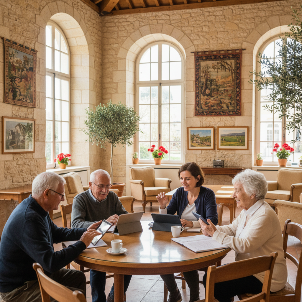 découvrez les ateliers numériques innovants à beaumont-de-lomagne, spécialement conçus pour les seniors afin de faciliter leur apprentissage des technologies modernes dans une ambiance conviviale.