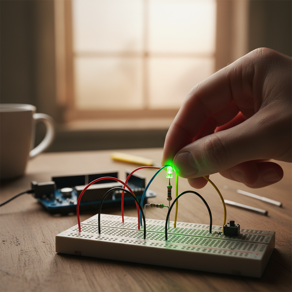 découvrez comment brancher une led sur arduino facilement et rapidement grâce à notre guide étape par étape, idéal pour les débutants souhaitant apprendre l'électronique.