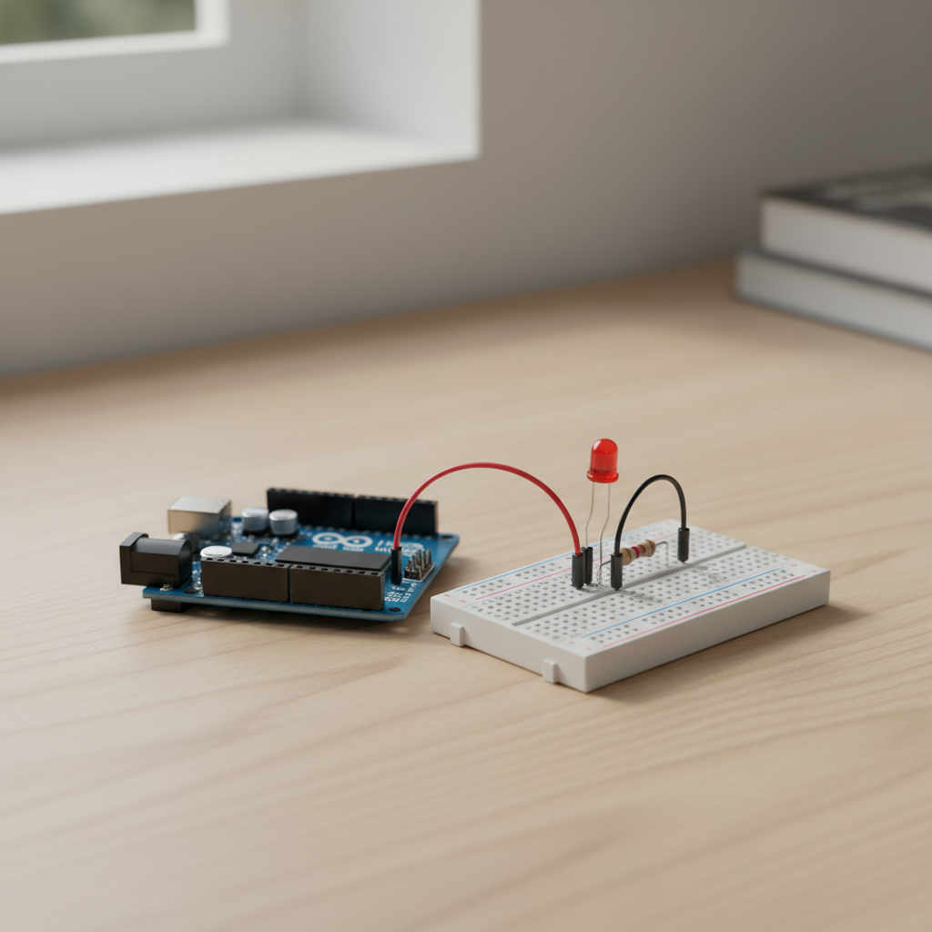 apprenez à brancher une led sur arduino facilement et rapidement grâce à notre guide étape par étape, idéal pour débutants et passionnés de programmation.