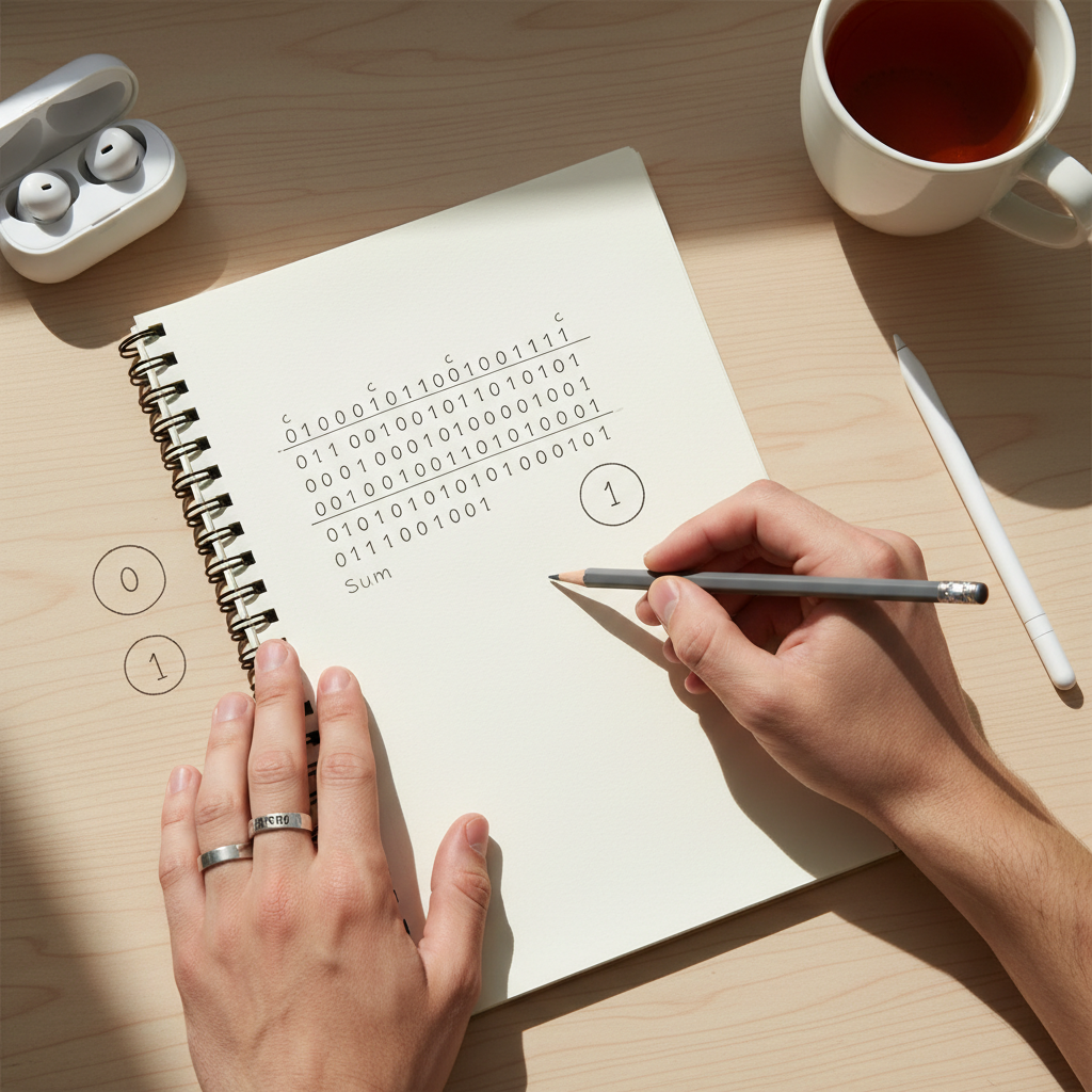 découvrez un guide simple et clair pour comprendre l'addition de +1 en binaire, idéal pour les débutants souhaitant maîtriser les bases du système binaire.