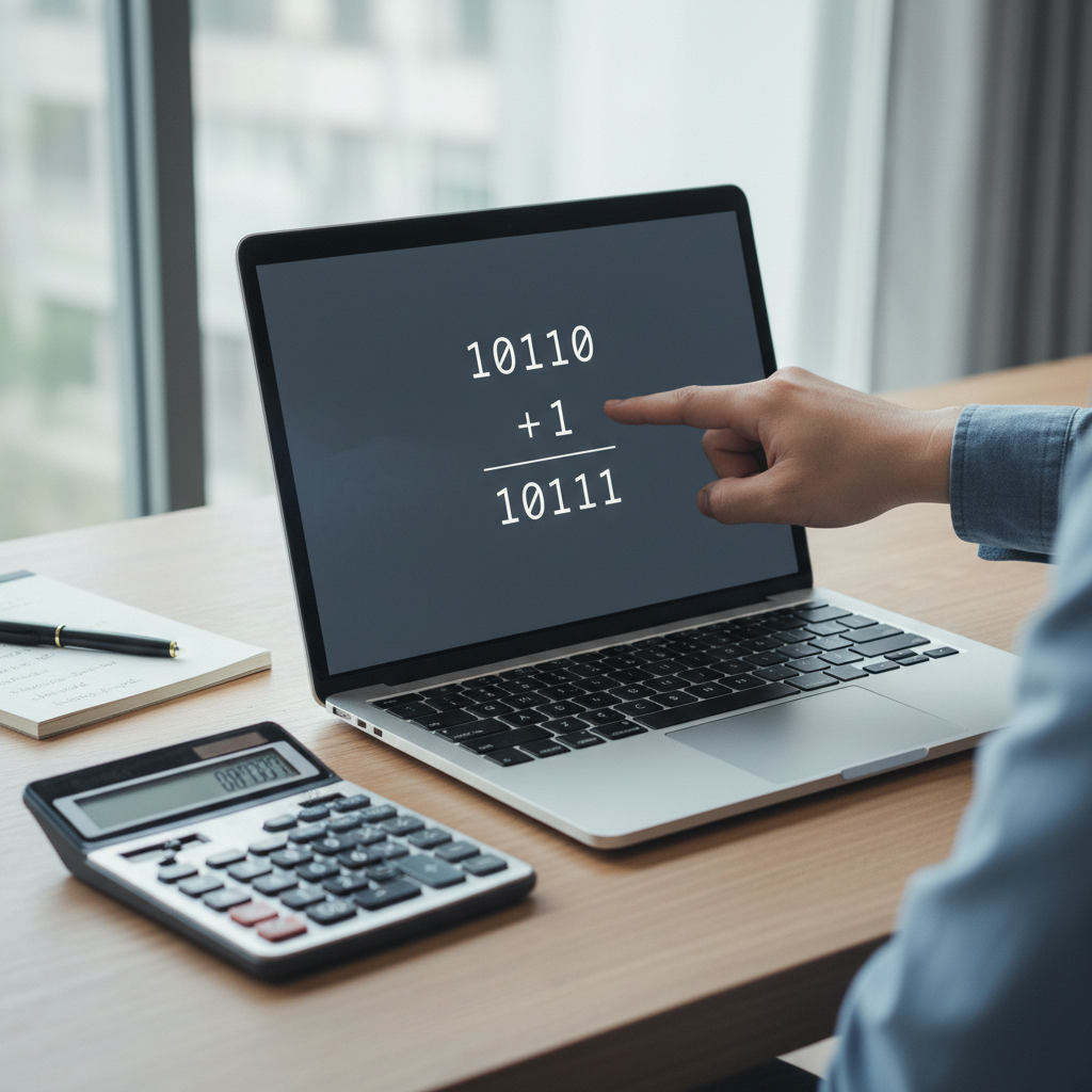 découvrez un guide simple et clair pour comprendre l'addition de +1 en binaire, parfait pour les débutants souhaitant maîtriser ce concept fondamental en informatique.