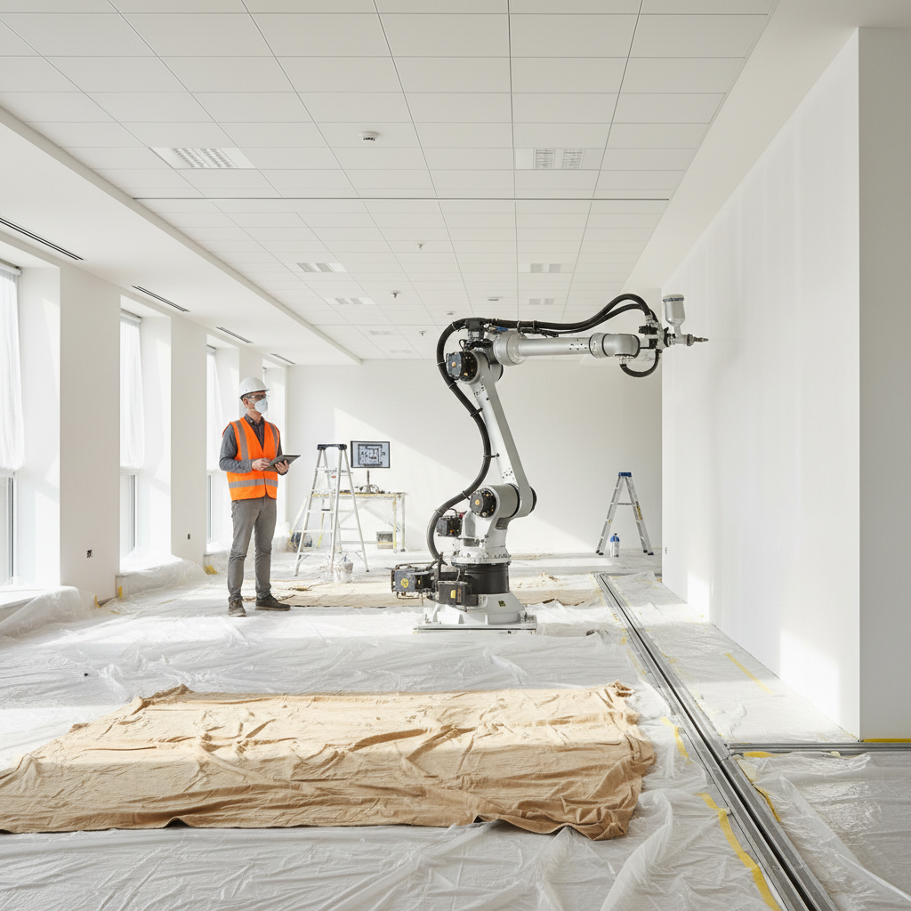 découvrez mexence digital & robotics et son robot peintre révolutionnaire qui transforme le secteur du btp en apportant précision, efficacité et innovation sur vos chantiers.