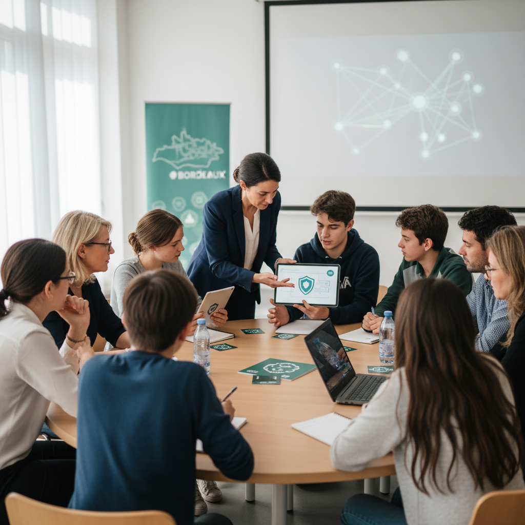 découvrez comment bordeaux s'engage au cœur de l'initiative nationale pour garantir un espace numérique sécurisé et protéger les mineurs contre les dangers en ligne.