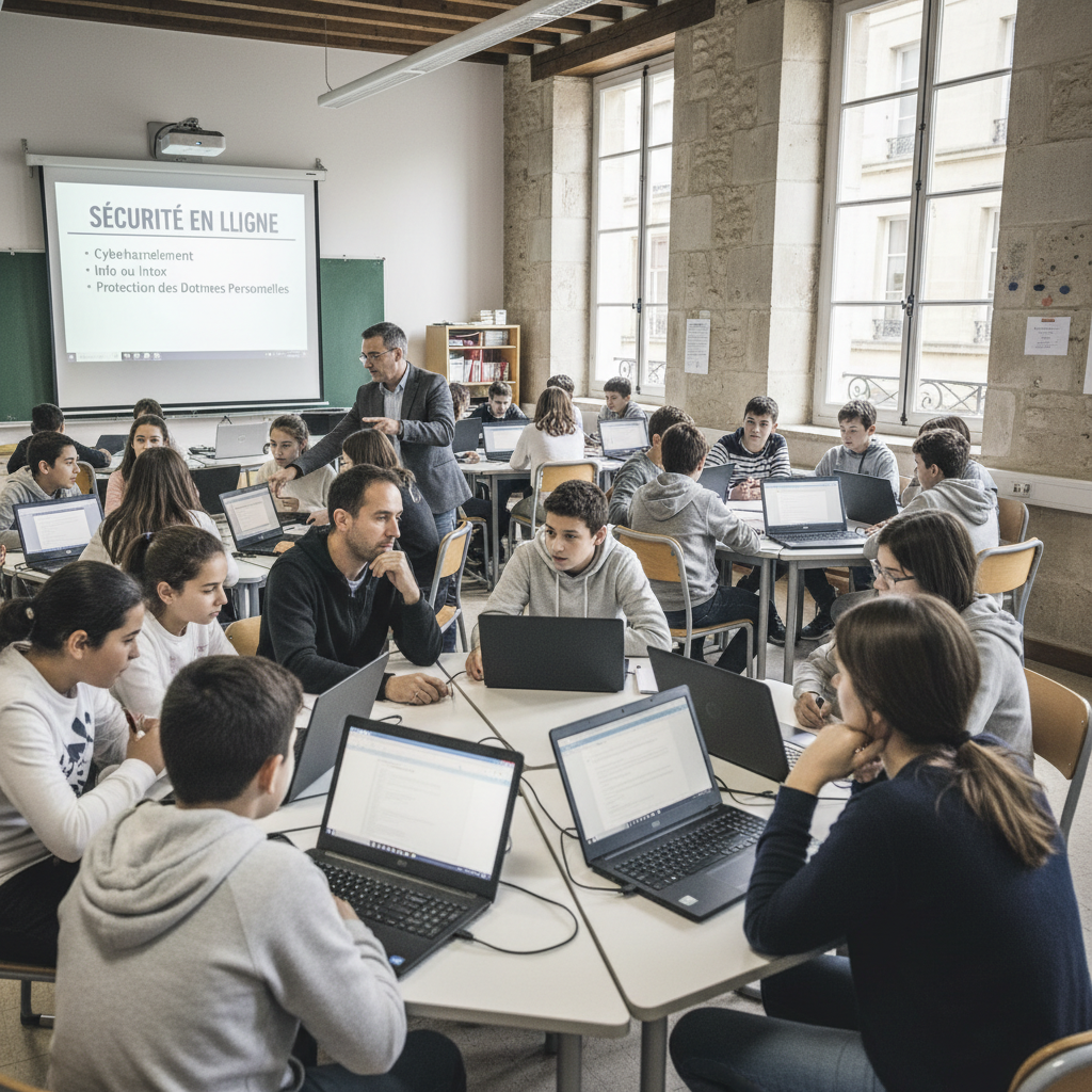 découvrez comment bordeaux s'engage activement dans l'initiative nationale pour garantir un espace numérique sécurisé et protéger les mineurs contre les risques en ligne.