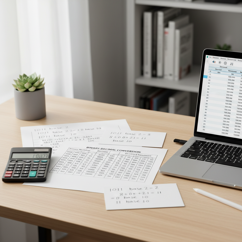 découvrez notre tableau de conversion binaire complet, un guide pratique pour apprendre, comprendre et appliquer la conversion binaire dans divers domaines informatiques et électroniques.