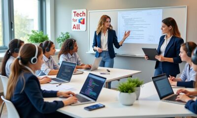 à fleurance, des parcours innovants encouragent les lycéennes à s'engager dans les carrières du numérique, favorisant l'égalité des chances et la diversité dans le secteur technologique.