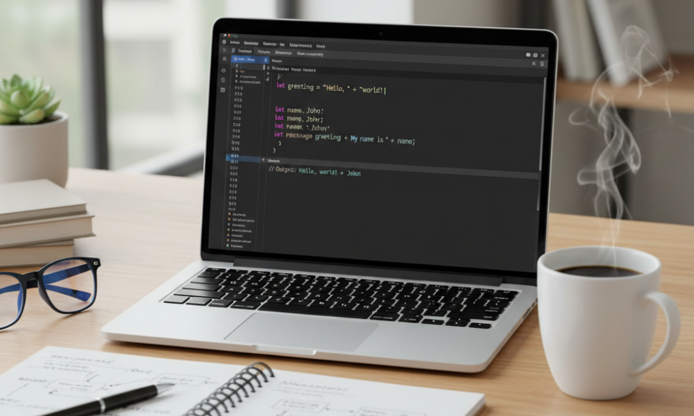 découvrez la concaténation en javascript avec notre guide complet pour débutants. apprenez à assembler des chaînes de caractères facilement et efficacement.