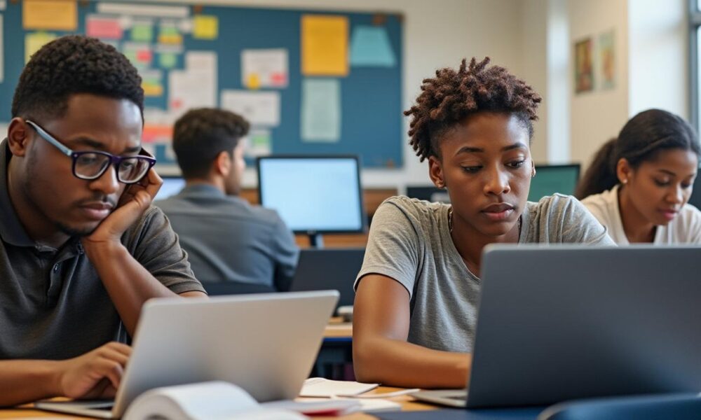 découvrez comment le fossé numérique grandissant impacte les étudiants d'aujourd'hui et menace leur réussite académique et sociale.