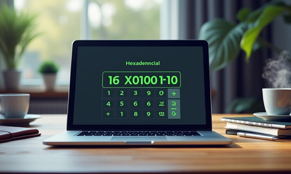calculette hexadécimale en ligne : l'outil essentiel pour convertir rapidement et facilement les nombres entre hexadécimal, décimal et binaire. gagnez du temps avec notre interface simple et efficace.