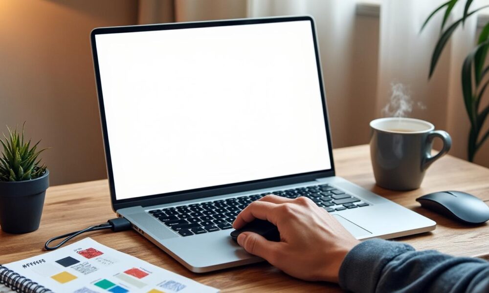 découvrez comment le code hexadécimal blanc est utilisé en design numérique pour représenter la couleur pure, et apprenez ses applications pratiques.