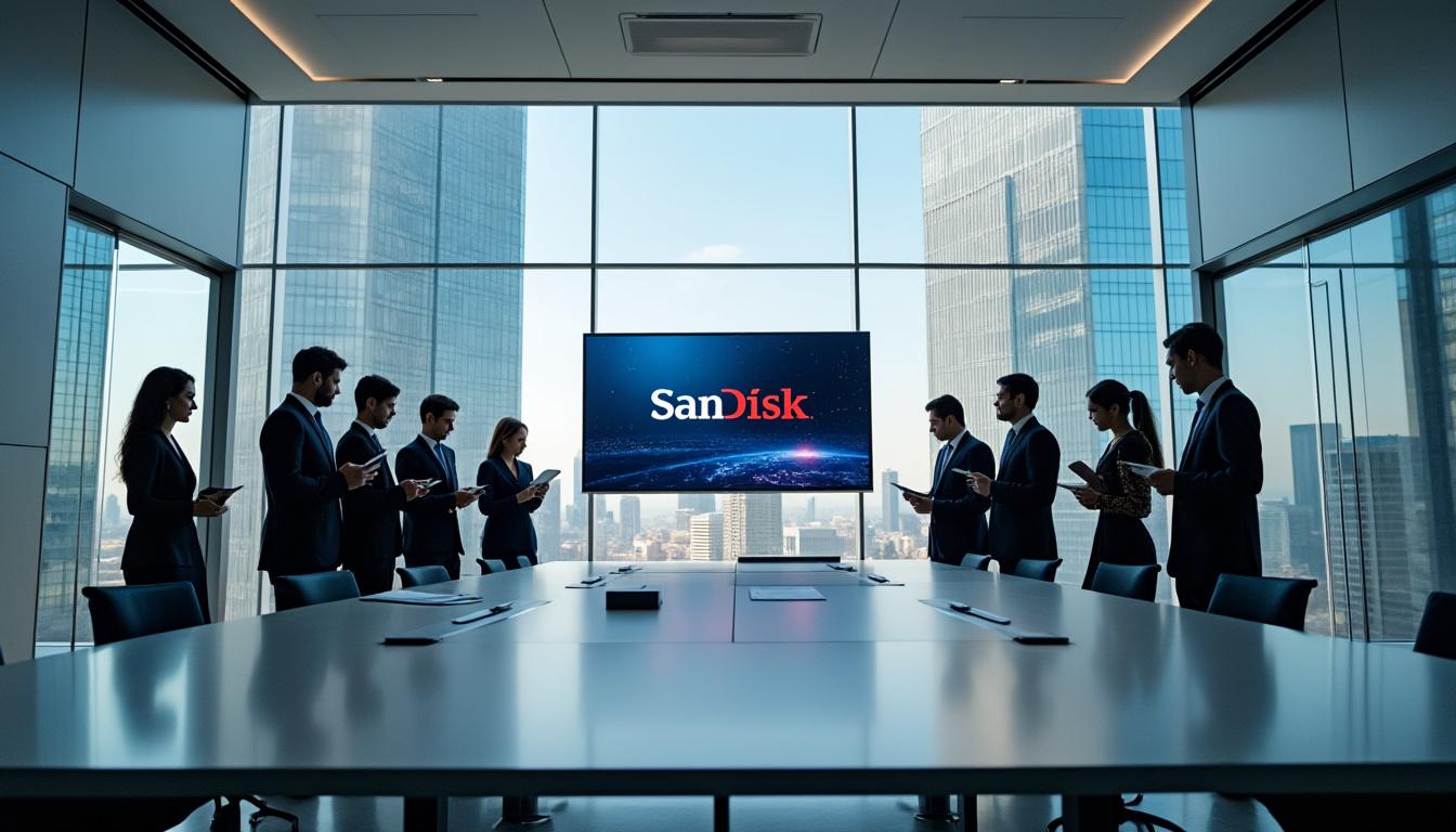 western digital s'apprête à céder des titres sandisk pour un montant de 3,2 milliards de dollars, marquant une étape stratégique majeure dans le secteur du stockage de données.