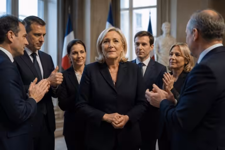 découvrez comment le gouvernement intervient pour soutenir marine le pen dans la présidentielle 2027 et les enjeux politiques autour de cette décision.