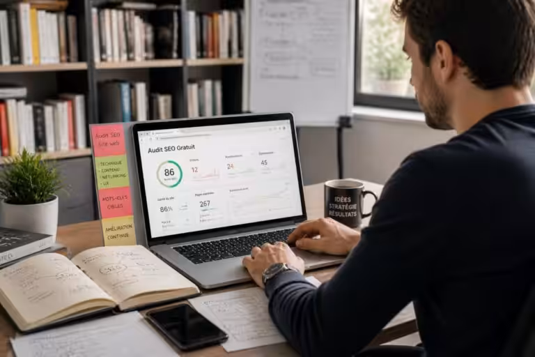 effectuez un audit seo gratuit de votre site pour améliorer votre visibilité en ligne et optimiser votre référencement sur les moteurs de recherche.